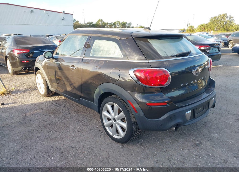 2015 MINI PACEMAN COOPER S VIN: WMWSS5C58FWN49813