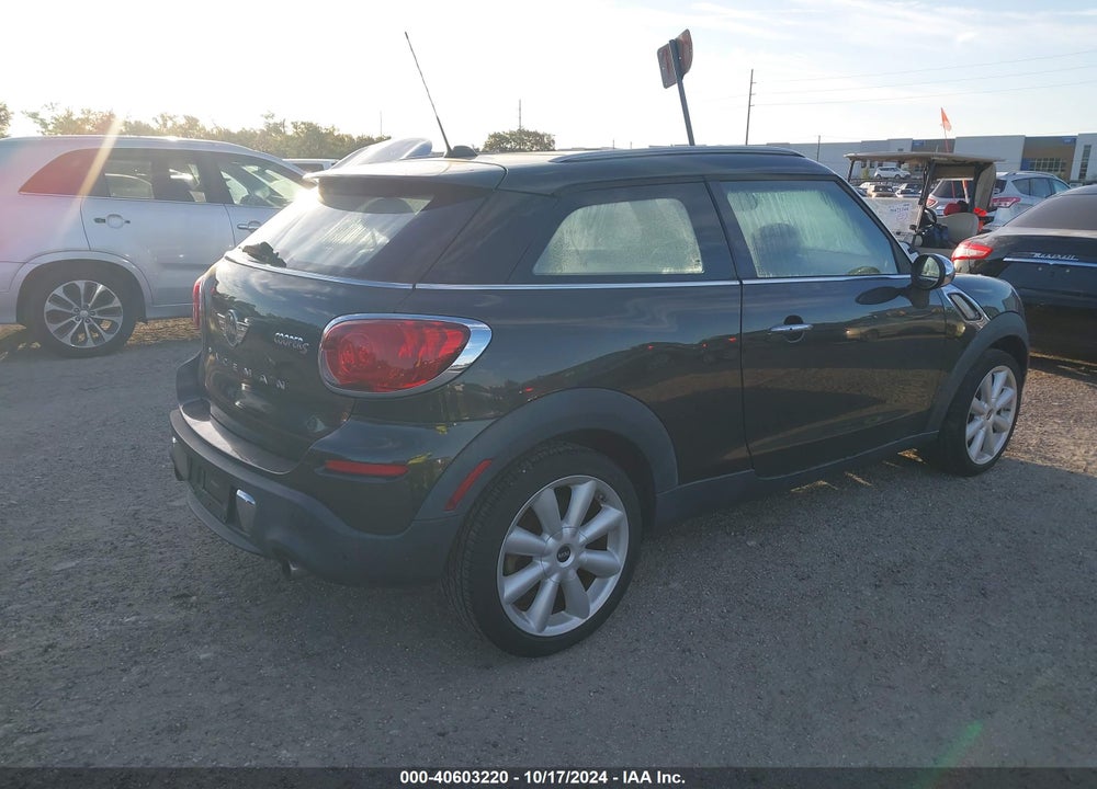 2015 MINI PACEMAN COOPER S VIN: WMWSS5C58FWN49813