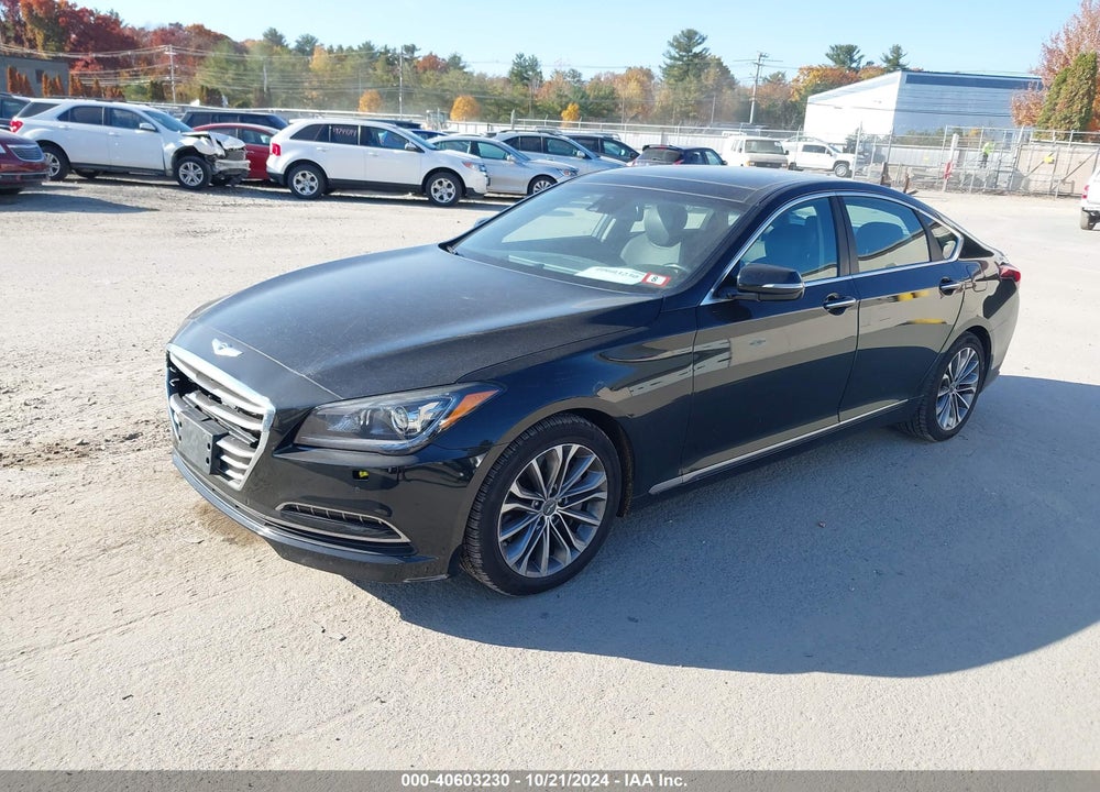 2015 HYUNDAI GENESIS 3.8 VIN: KMHGN4JE9FU091641