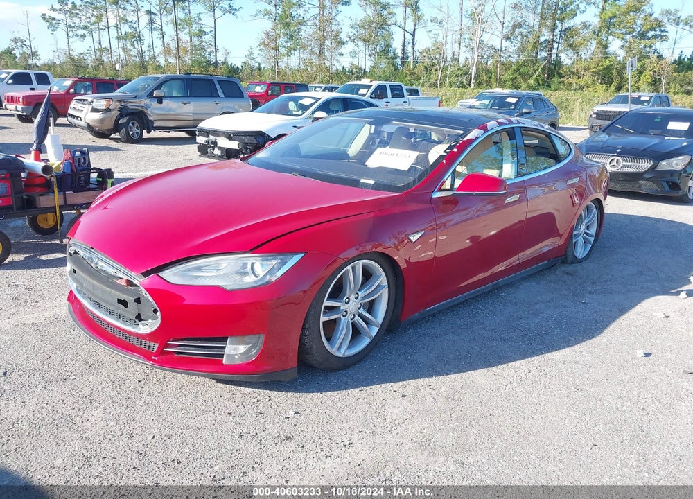 2013 TESLA MODEL S VIN: 5YJSA1CG4DFP19991