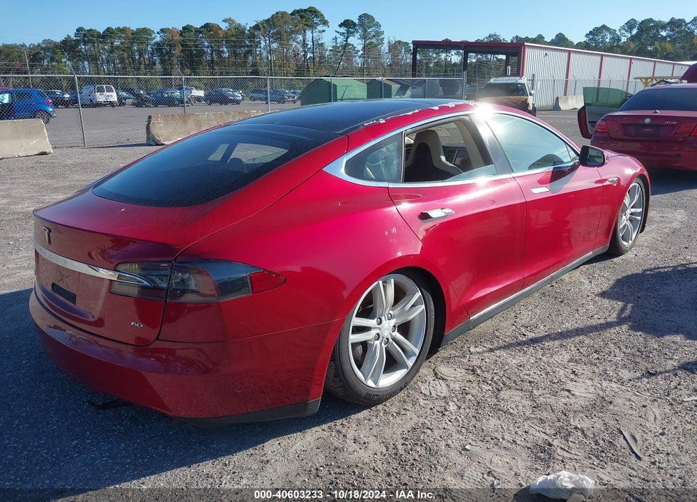 2013 TESLA MODEL S VIN: 5YJSA1CG4DFP19991