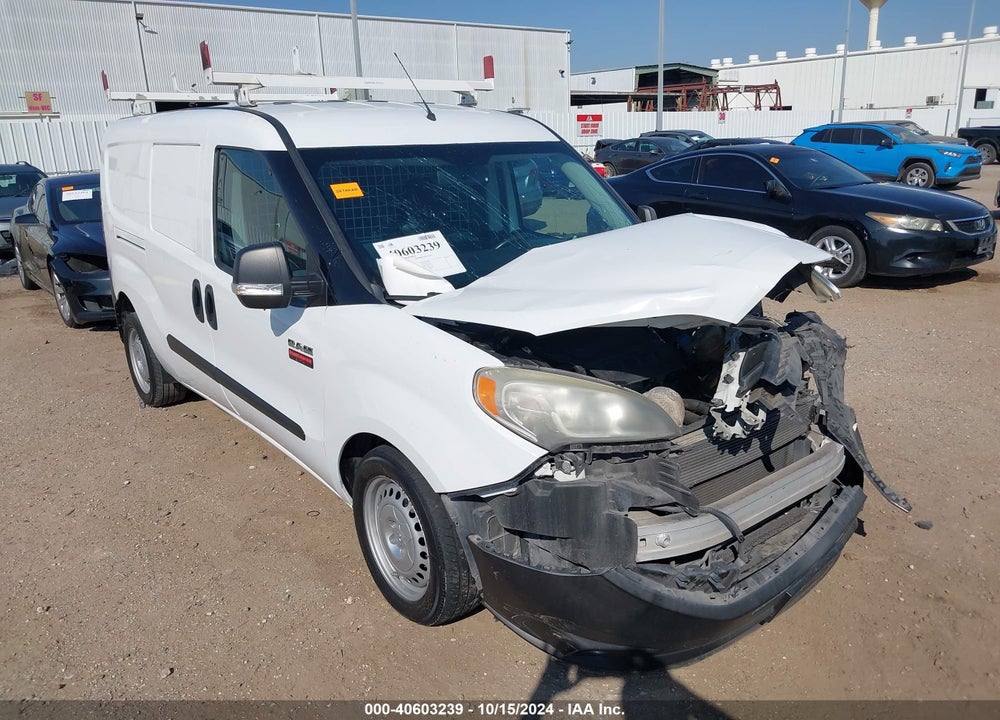 2017 RAM PROMASTER CITY TRADESMAN VIN: ZFBERFAB5H6D61981