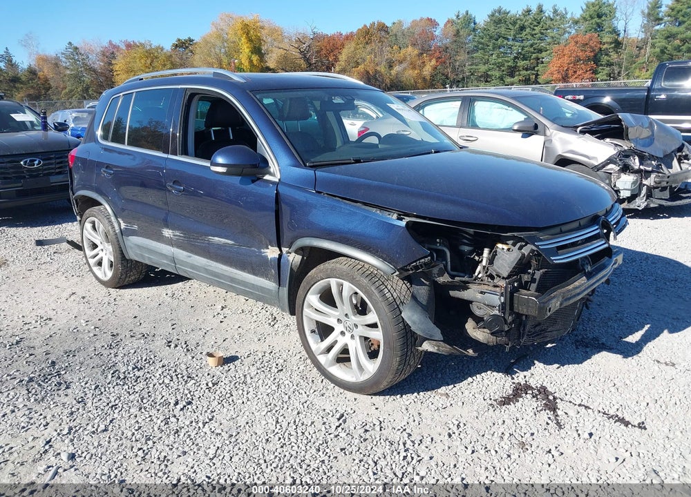 2013 VOLKSWAGEN TIGUAN SEL VIN: WVGBV3AX5DW059776
