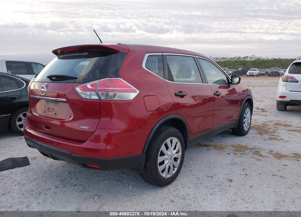 2016 NISSAN ROGUE S/SL/SV VIN: JN8AT2MV6GW152079