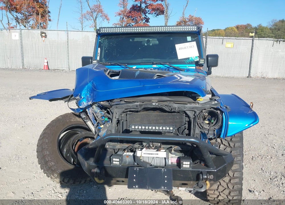 2014 JEEP WRANGLER WILLYS WHEELER VIN: 1C4AJWAGXEL282251