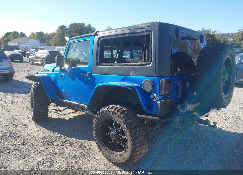 2014 JEEP WRANGLER WILLYS WHEELER VIN: 1C4AJWAGXEL282251
