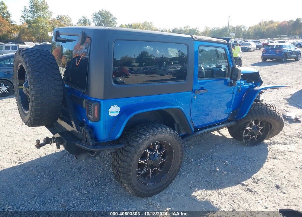 2014 JEEP WRANGLER WILLYS WHEELER VIN: 1C4AJWAGXEL282251