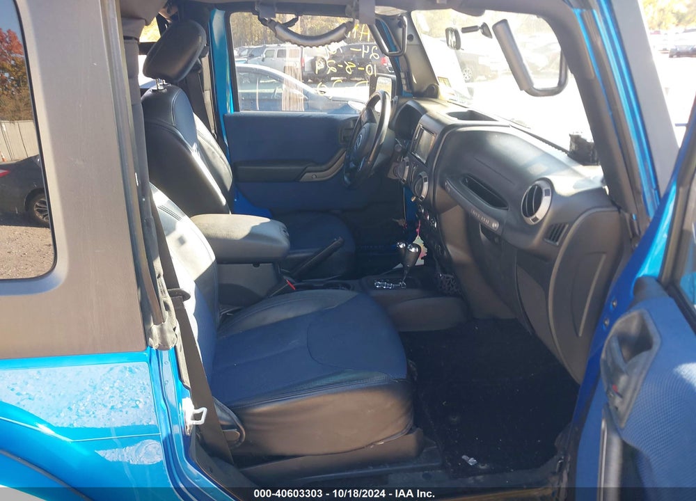 2014 JEEP WRANGLER WILLYS WHEELER VIN: 1C4AJWAGXEL282251