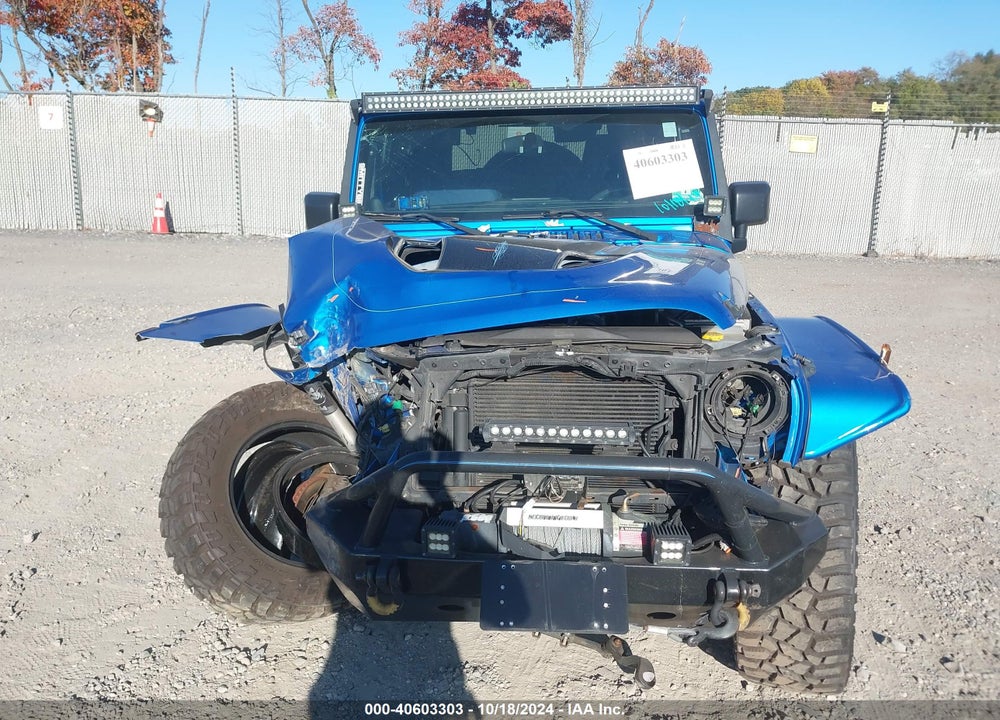 2014 JEEP WRANGLER WILLYS WHEELER VIN: 1C4AJWAGXEL282251