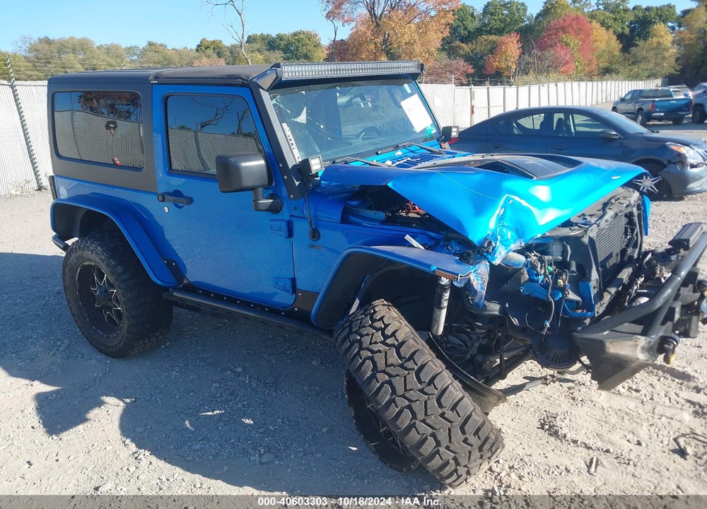 2014 JEEP WRANGLER WILLYS WHEELER VIN: 1C4AJWAGXEL282251