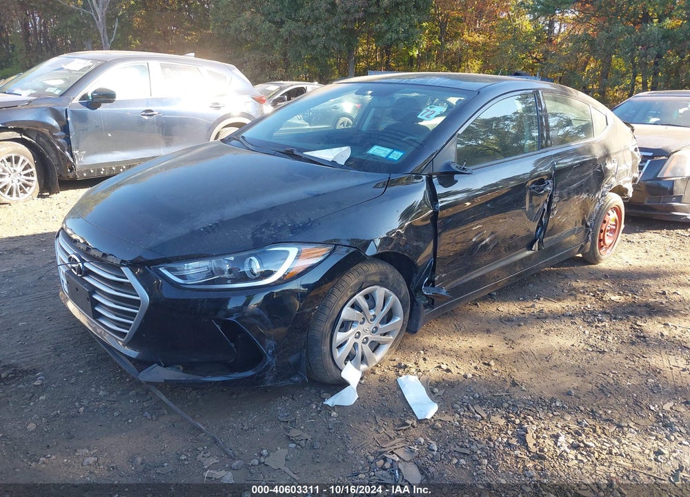 2018 HYUNDAI ELANTRA SE VIN: KMHD74LF1JU665936