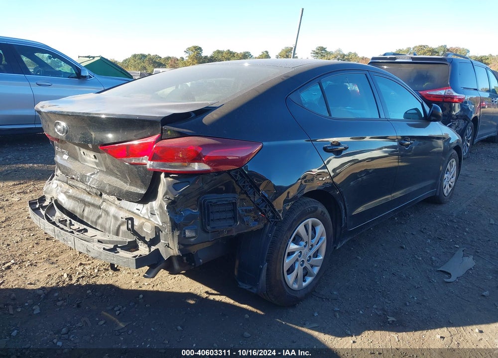 2018 HYUNDAI ELANTRA SE VIN: KMHD74LF1JU665936