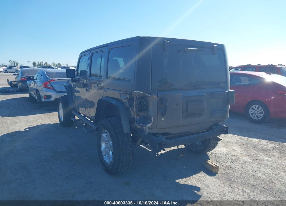 2016 JEEP WRANGLER UNLIMITED SPORT VIN: 1C4BJWDG5GL167396