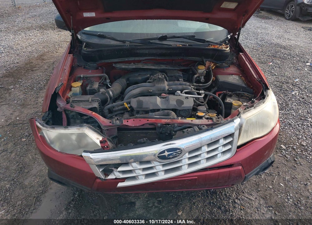 2013 SUBARU FORESTER 2.5X VIN: JF2SHABC8DH410715