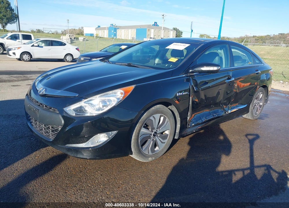 2013 HYUNDAI SONATA HYBRID LIMITED VIN: KMHEC4A43DA074384