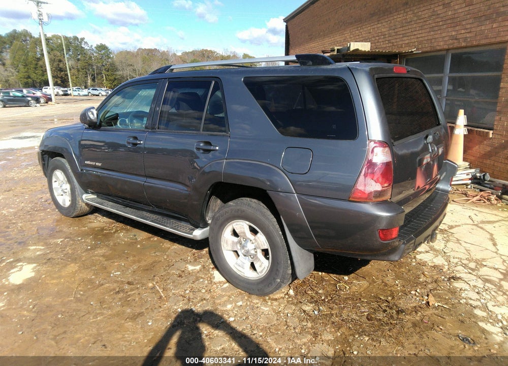 2003 TOYOTA 4RUNNER LIMITED V8 VIN: JTEBT17RX30002638