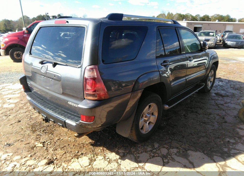 2003 TOYOTA 4RUNNER LIMITED V8 VIN: JTEBT17RX30002638