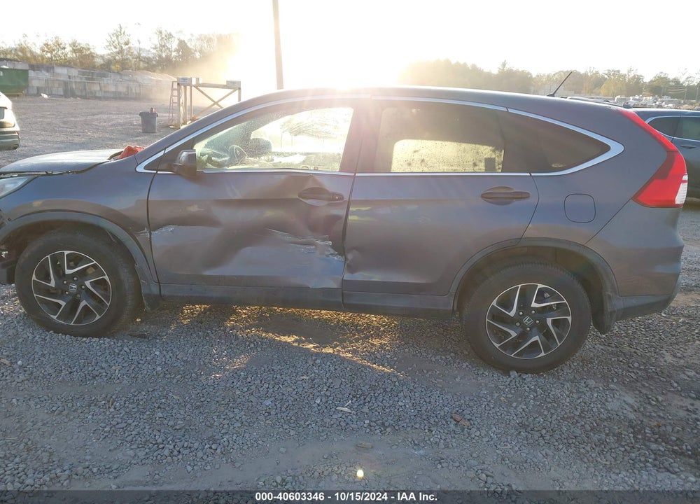 2016 HONDA CR-V SE VIN: 2HKRM4H42GH700402