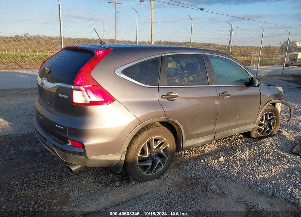 2016 HONDA CR-V SE VIN: 2HKRM4H42GH700402