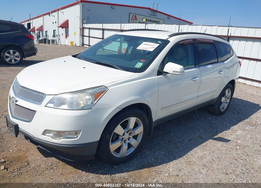 2012 CHEVROLET TRAVERSE LTZ VIN: 1GNKRLEDXCJ198376