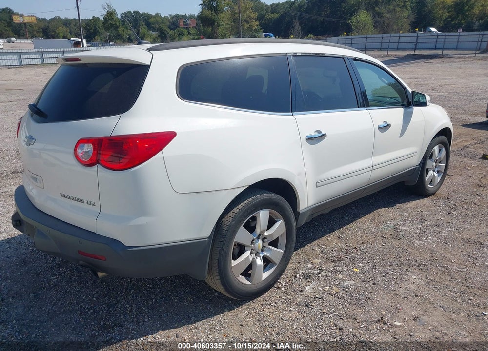2012 CHEVROLET TRAVERSE LTZ VIN: 1GNKRLEDXCJ198376