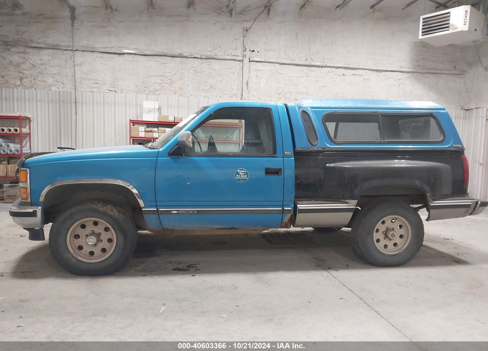 1992 CHEVROLET GMT-400 K1500 VIN: 1GCEK14Z0NZ183742