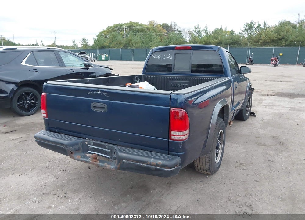 2002 DODGE DAKOTA VIN: 1B7FL16X42S718413