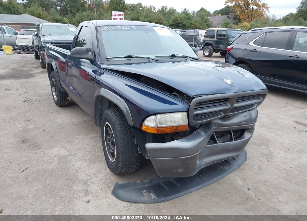 2002 DODGE DAKOTA VIN: 1B7FL16X42S718413