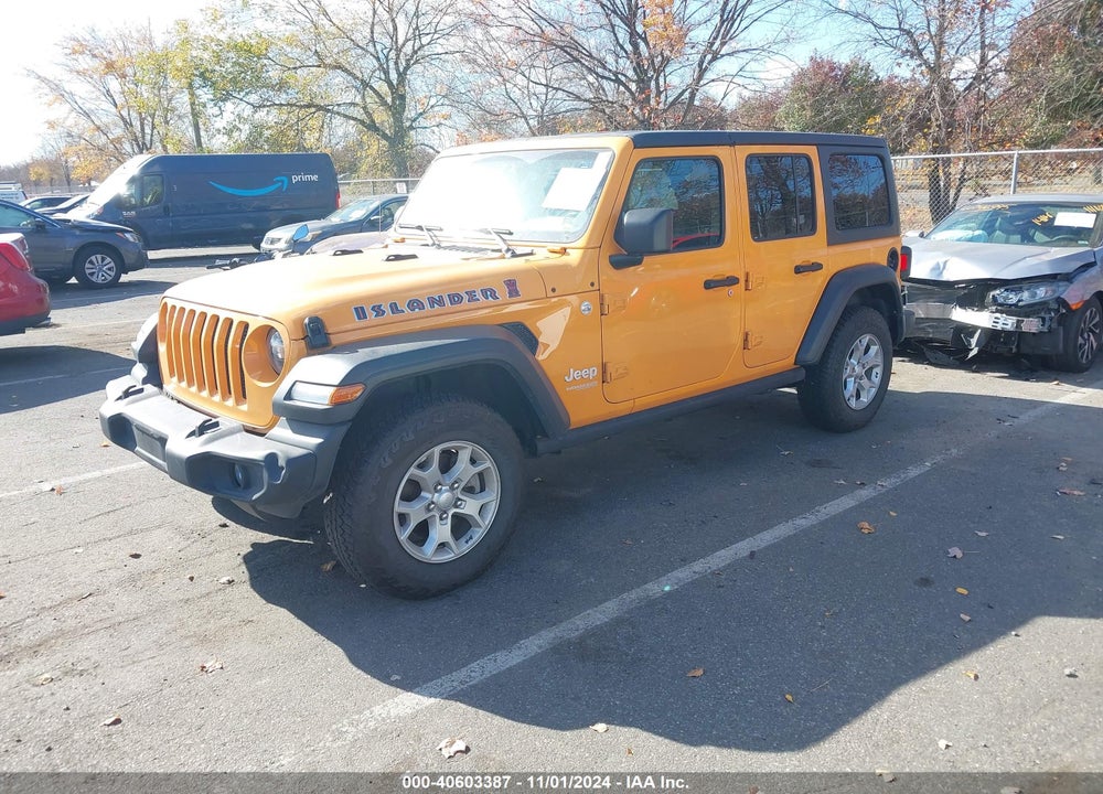 2021 JEEP WRANGLER UNLIMITED ISLANDER 4X4 VIN: 1C4HJXDG6MW628342