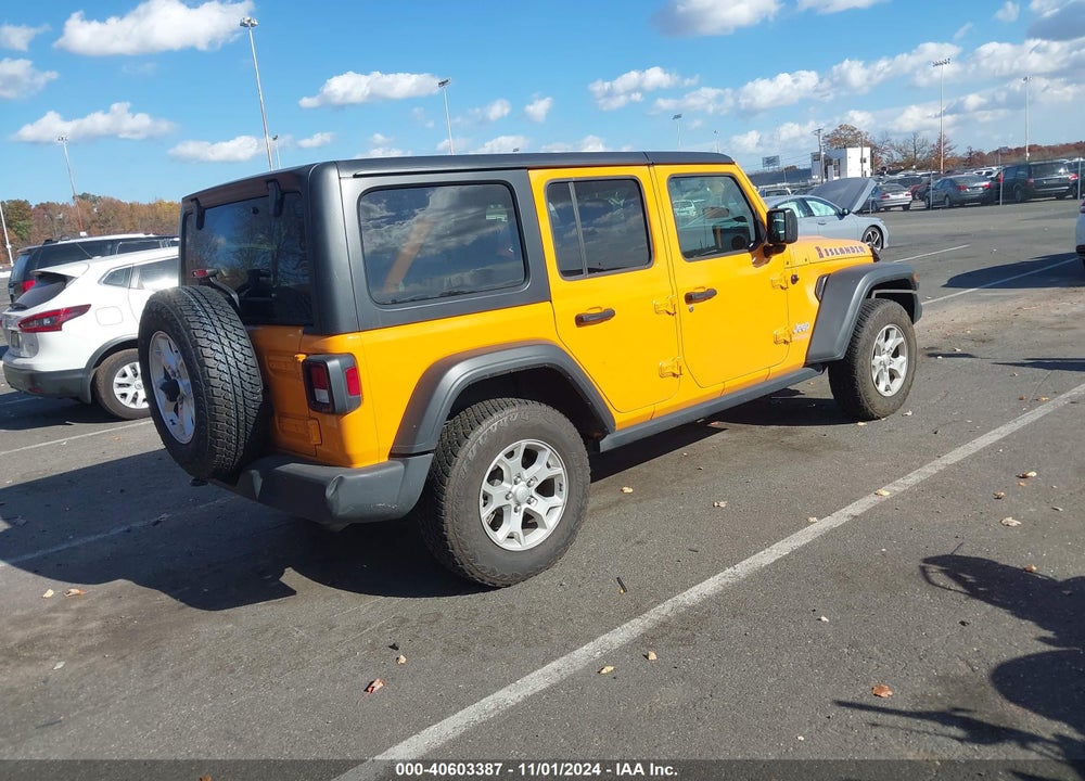 2021 JEEP WRANGLER UNLIMITED ISLANDER 4X4 VIN: 1C4HJXDG6MW628342