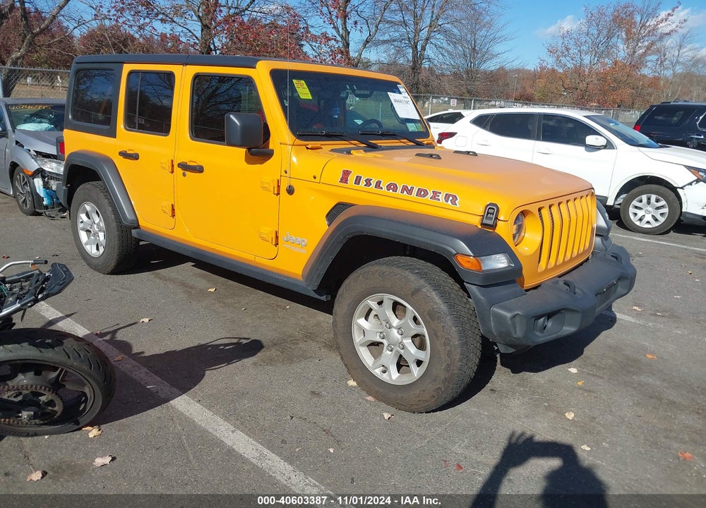 2021 JEEP WRANGLER UNLIMITED ISLANDER 4X4 VIN: 1C4HJXDG6MW628342