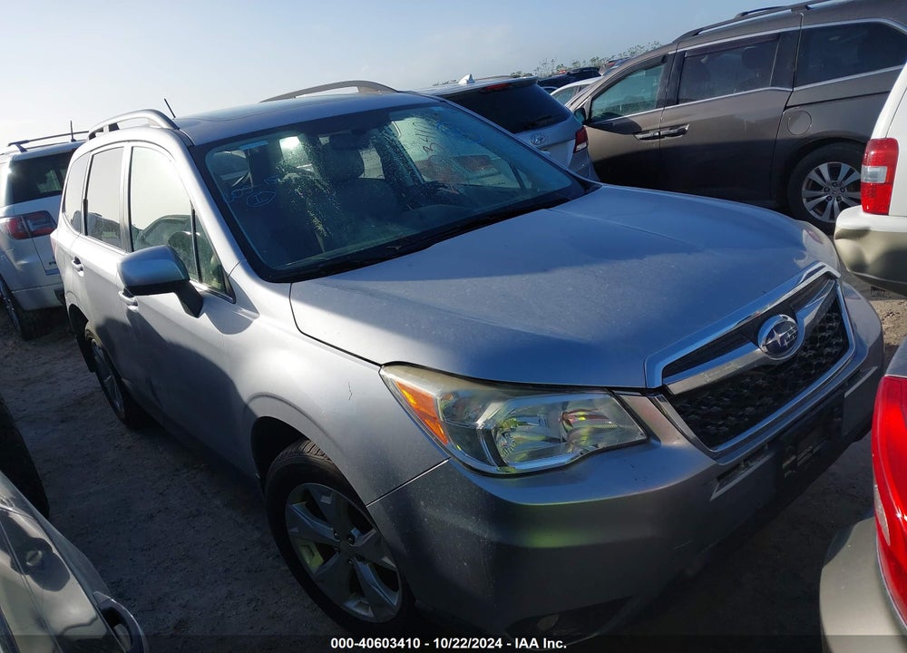 2014 SUBARU FORESTER 2.5I LIMITED VIN: JF2SJAHC5EH433625