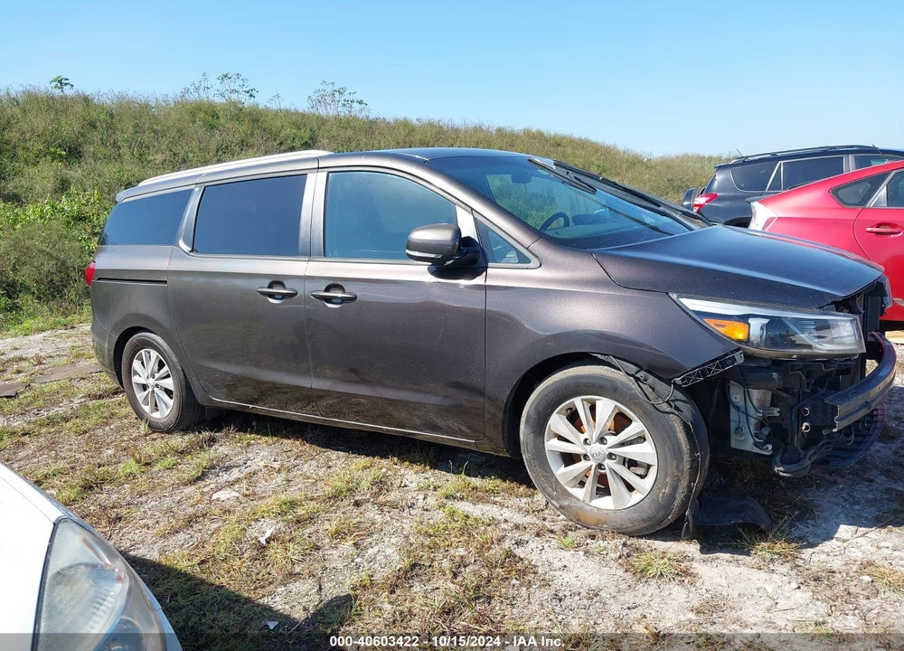 2017 KIA SEDONA LX VIN: KNDMB5C13H6314585