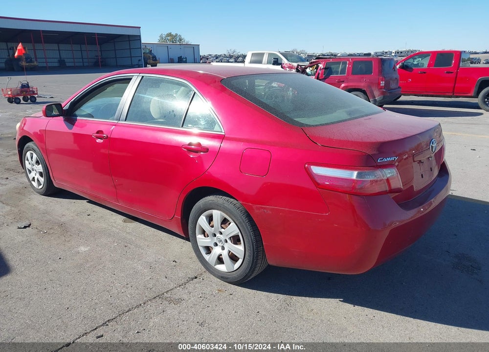 2008 TOYOTA CAMRY LE VIN: 4T4BE46KX8R020031