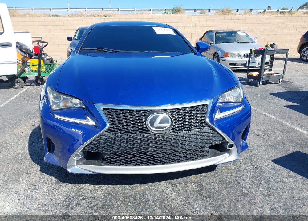 2015 LEXUS RC 350 VIN: JTHHE5BC6F5002578
