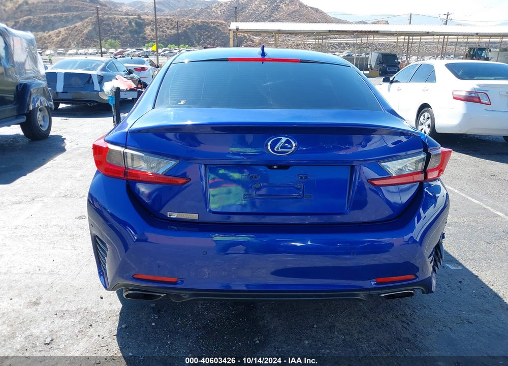 2015 LEXUS RC 350 VIN: JTHHE5BC6F5002578