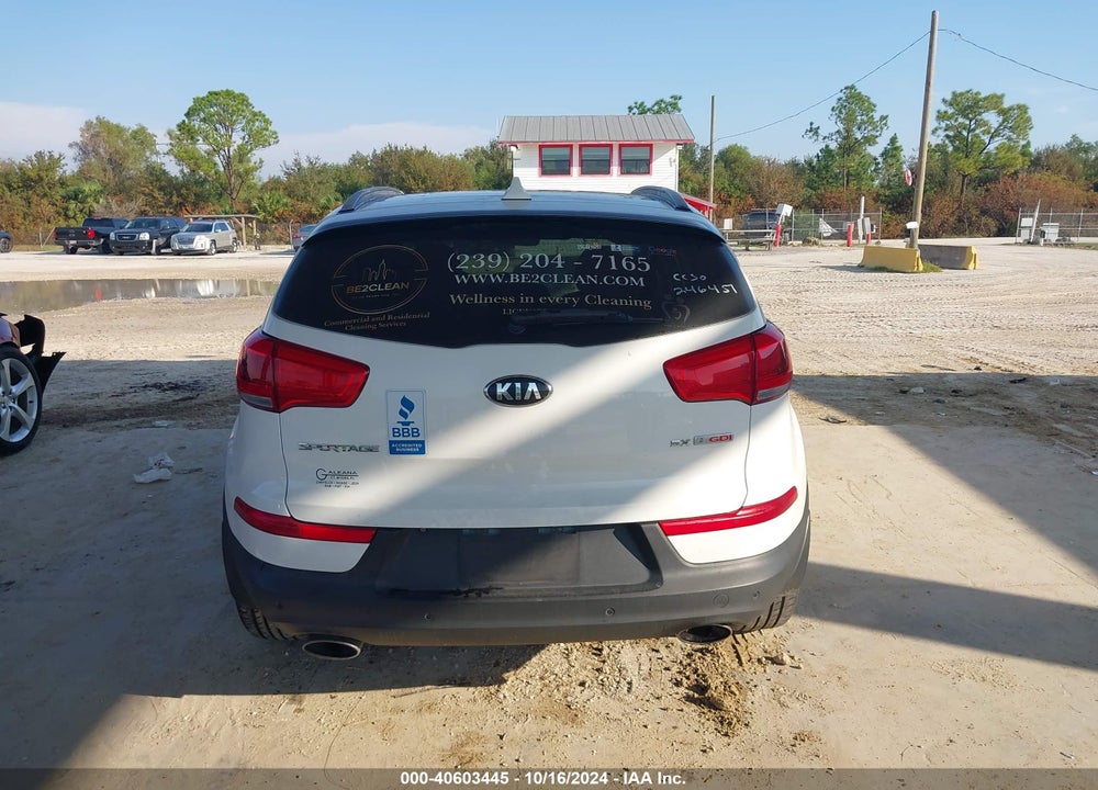 2016 KIA SPORTAGE SX VIN: KNDPCCA69G7808455