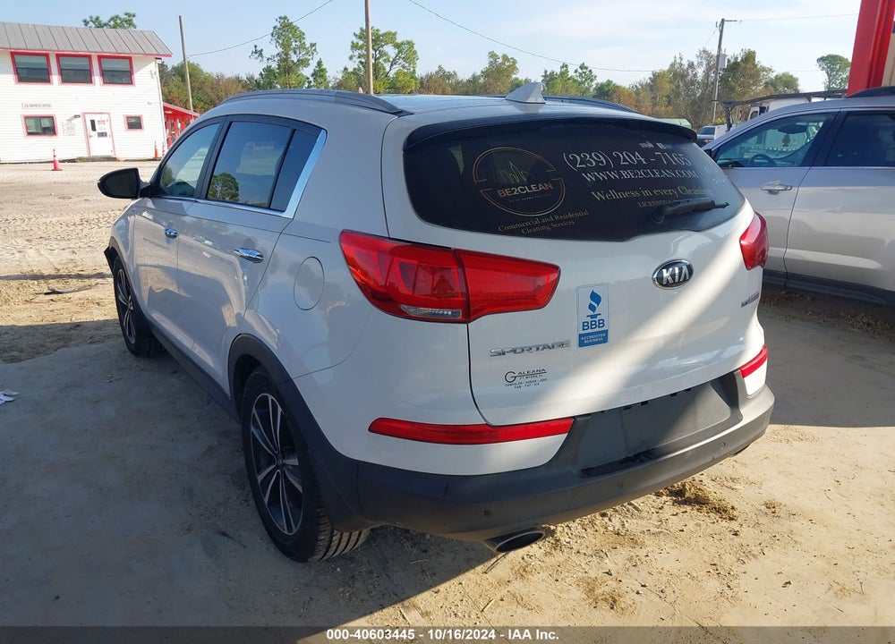 2016 KIA SPORTAGE SX VIN: KNDPCCA69G7808455
