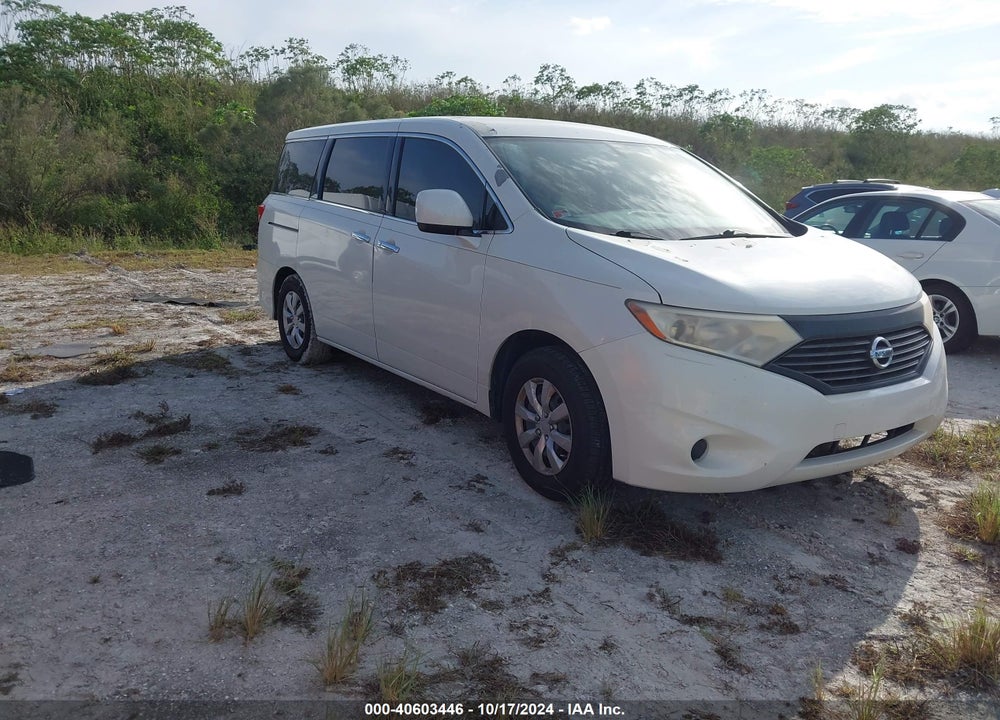 2014 NISSAN QUEST S VIN: JN8AE2KP5E9104485