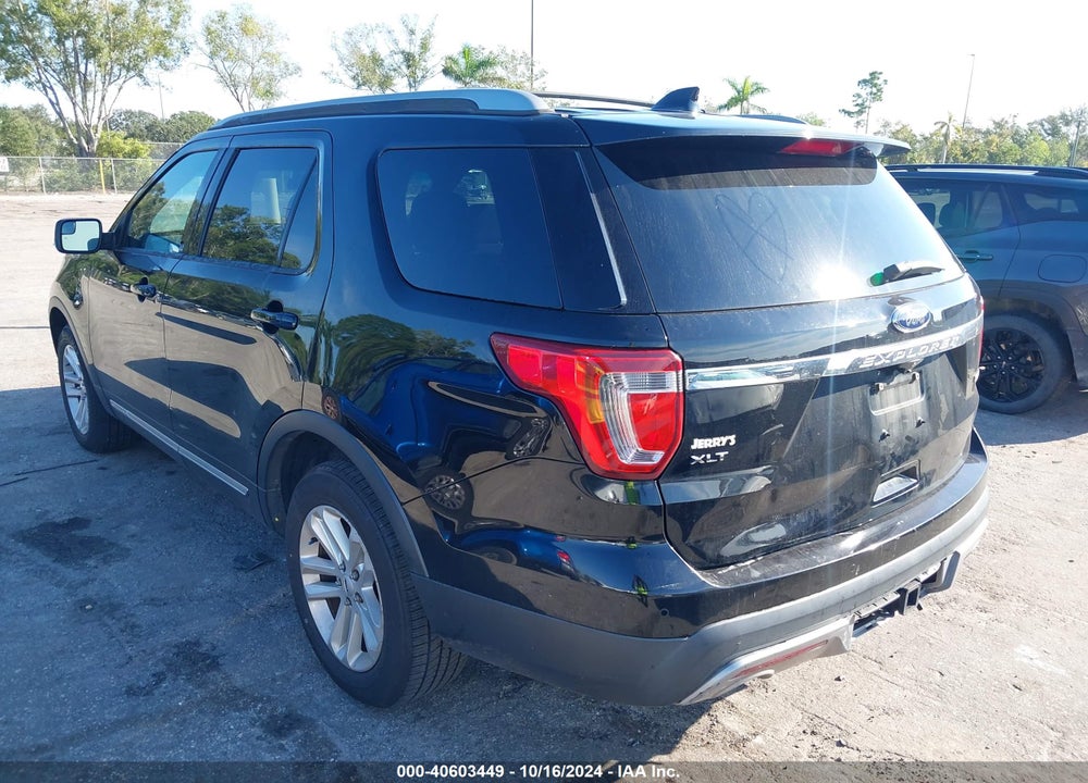 2017 FORD EXPLORER XLT VIN: 1FM5K7DH8HGB60263