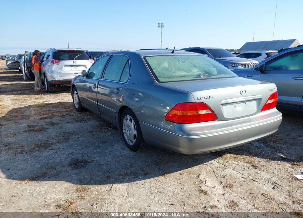2001 LEXUS LS 430 VIN: JTHBN30F310038905