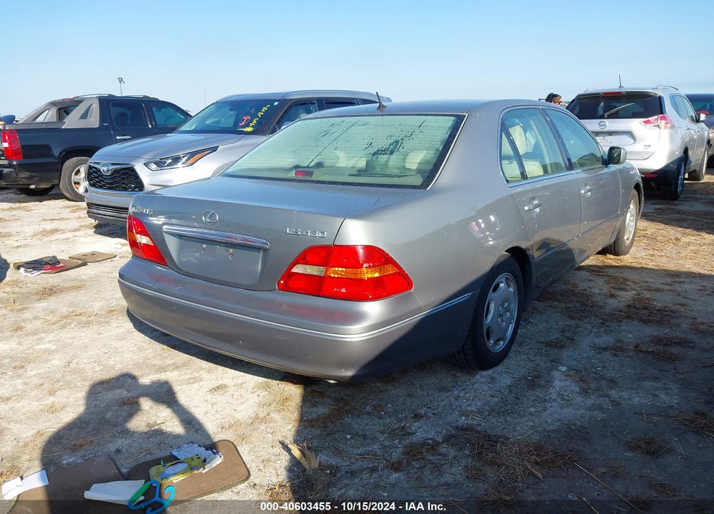 2001 LEXUS LS 430 VIN: JTHBN30F310038905