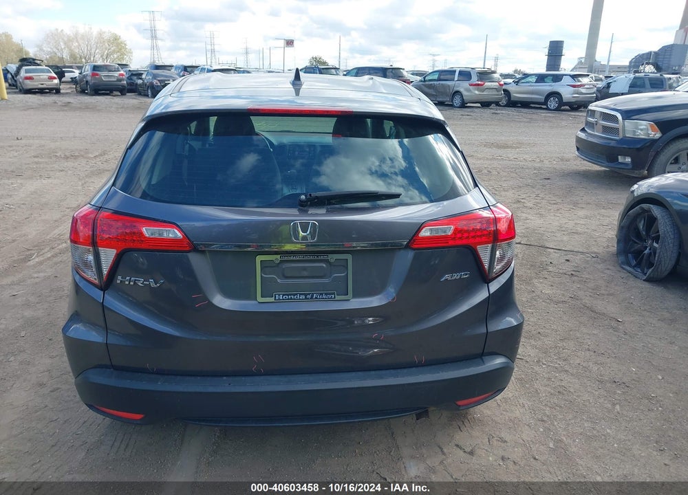 2020 HONDA HR-V AWD LX VIN: 3CZRU6H37LM725961