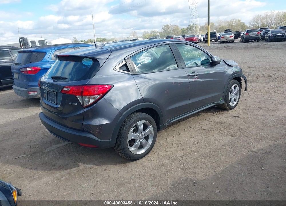 2020 HONDA HR-V AWD LX VIN: 3CZRU6H37LM725961