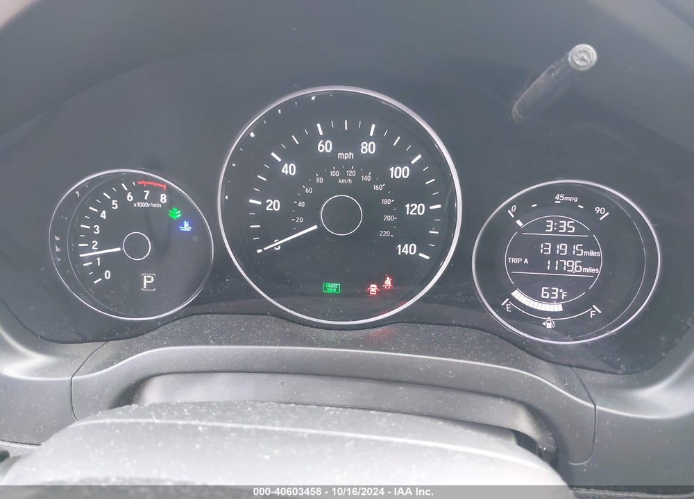 2020 HONDA HR-V AWD LX VIN: 3CZRU6H37LM725961