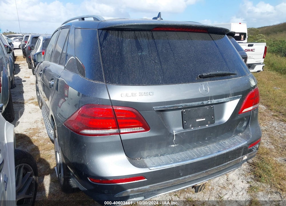 2017 MERCEDES-BENZ GLE 350 VIN: 4JGDA5JB4HA927046