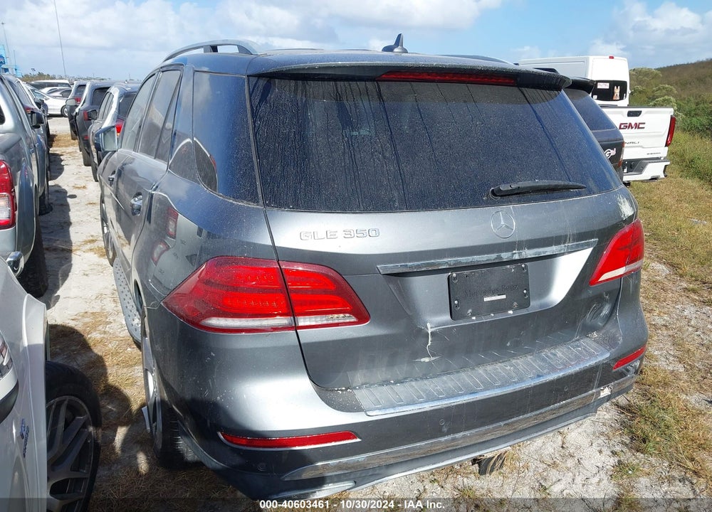 2017 MERCEDES-BENZ GLE 350 VIN: 4JGDA5JB4HA927046