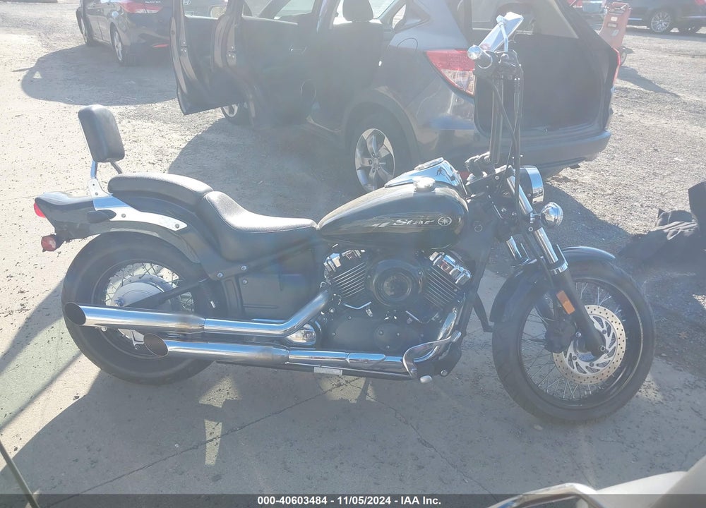 2009 YAMAHA XVS650 A/AT VIN: JYAVM01E99A134254