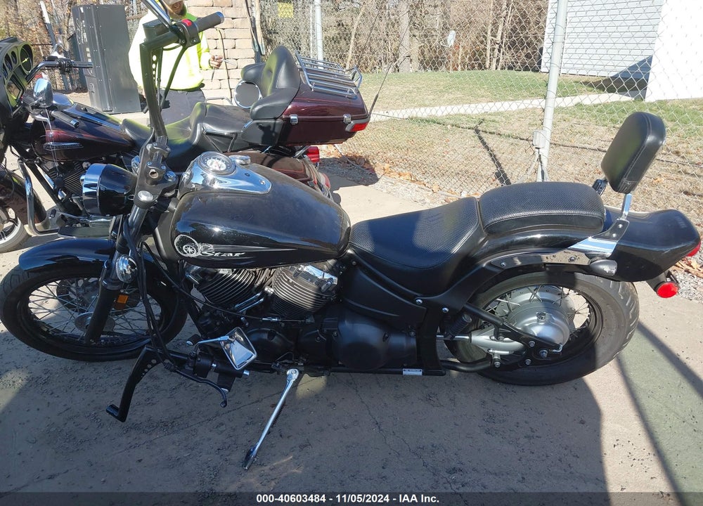 2009 YAMAHA XVS650 A/AT VIN: JYAVM01E99A134254