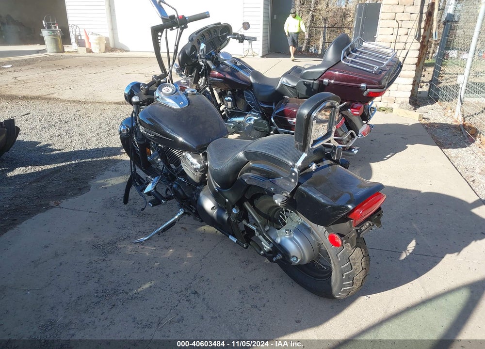 2009 YAMAHA XVS650 A/AT VIN: JYAVM01E99A134254